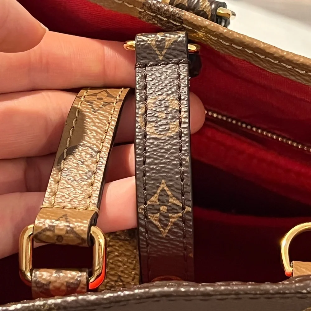 Louis Vuitton Brown Monogram Giant Canvas Onthego Tote